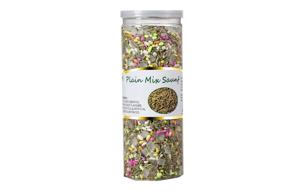 Shadani Plain Mix Saunf    Container  215 grams